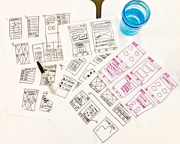 design studio sketches